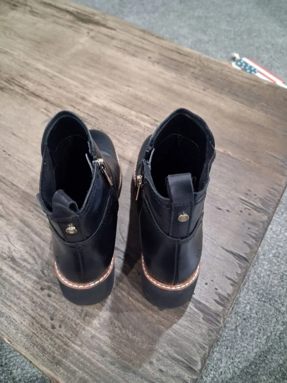 Naturalizer Darry Booties – Black Leather – Size 5 (BNWT)